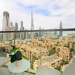 Stylish 2Br In Bellevue Pool, Gym & Burj Views
